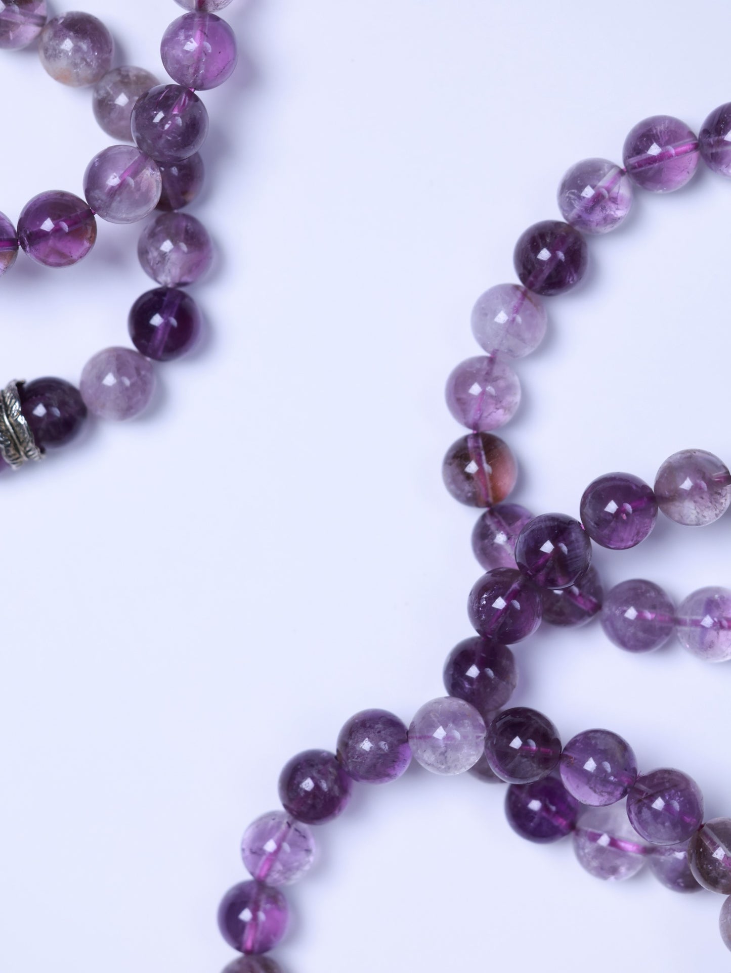 Purple Phantom Quartz Bracelet