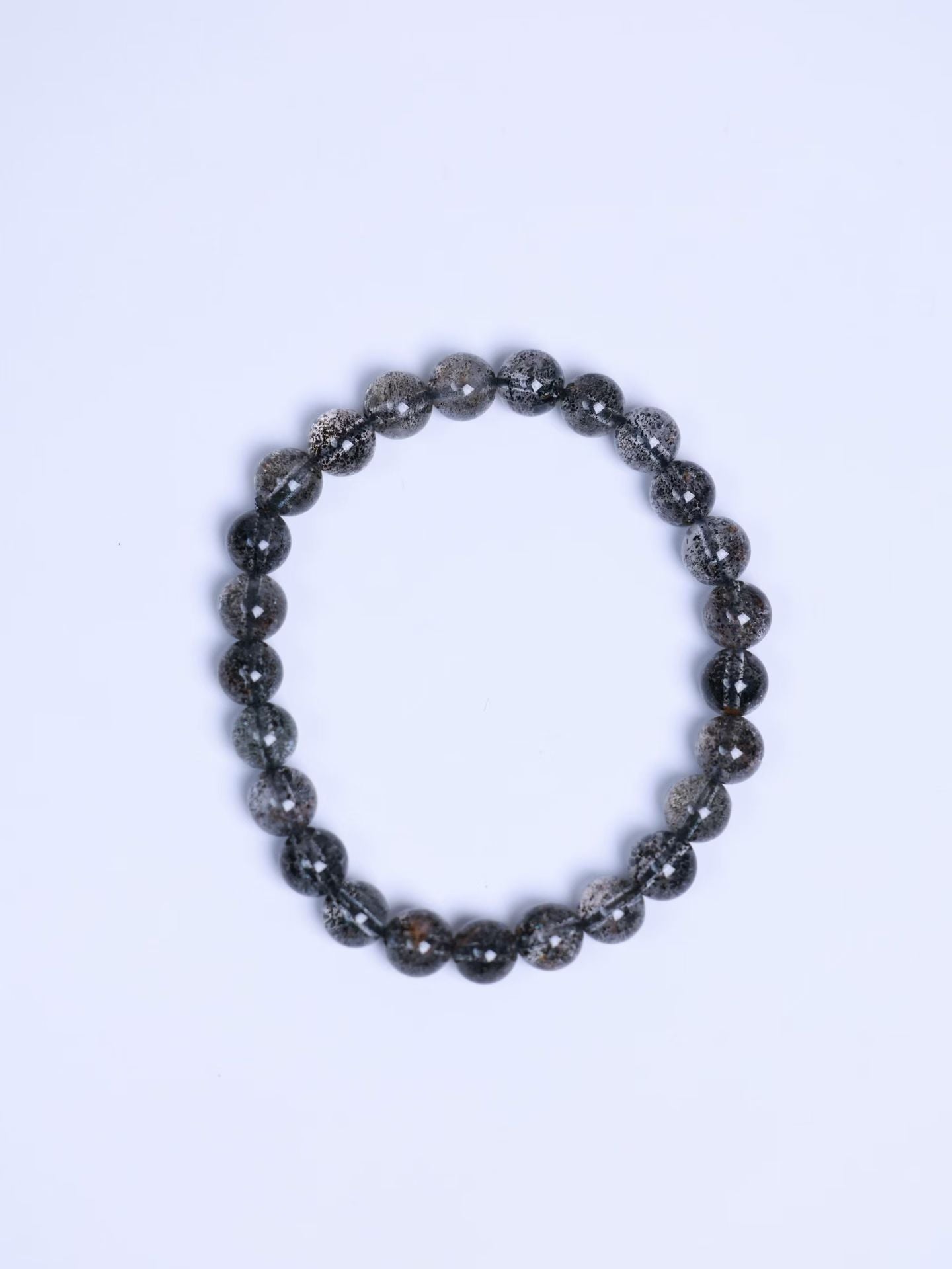 Black Strawberry Quartz Bracelet