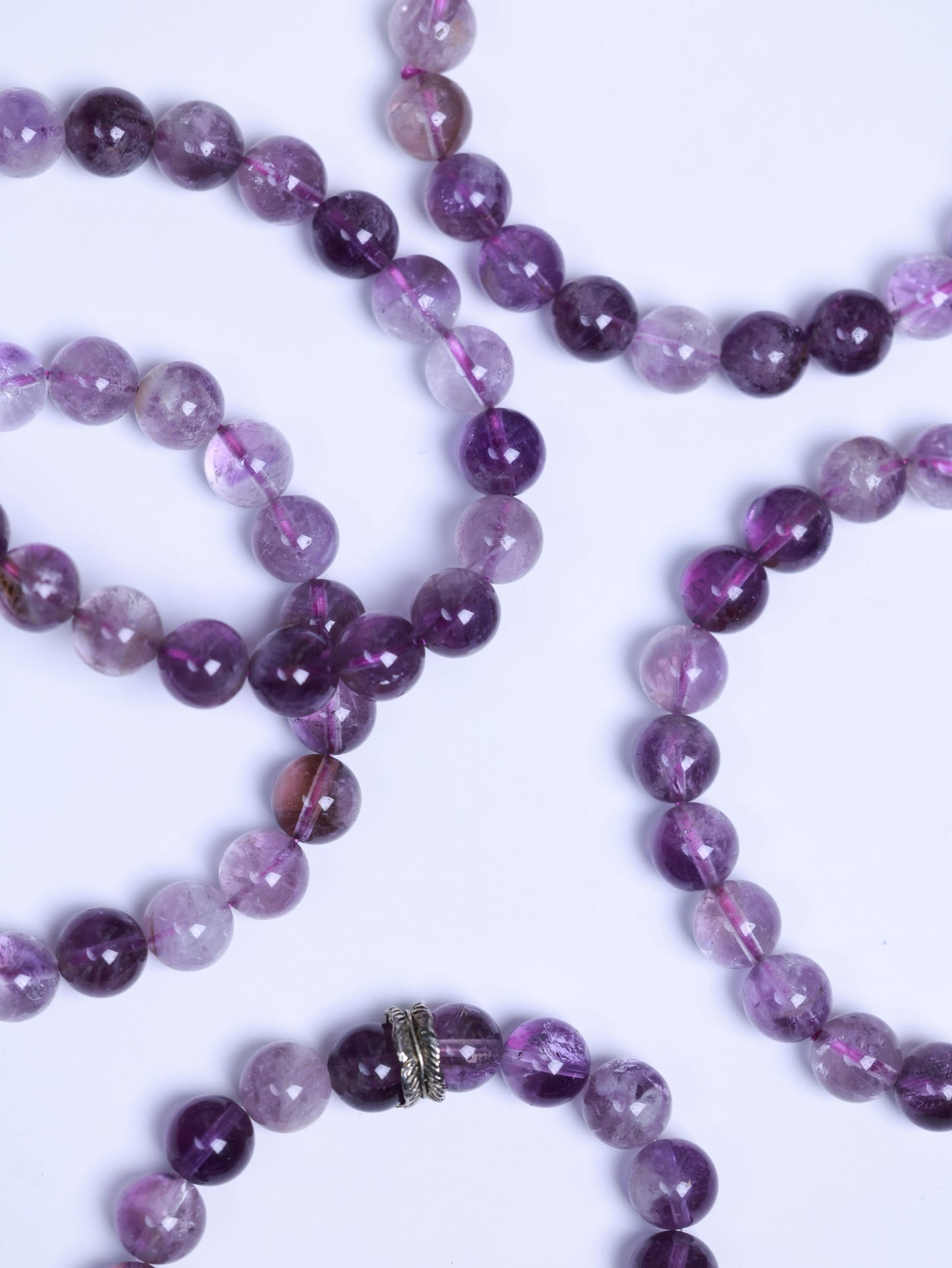 Purple Phantom Quartz Bracelet