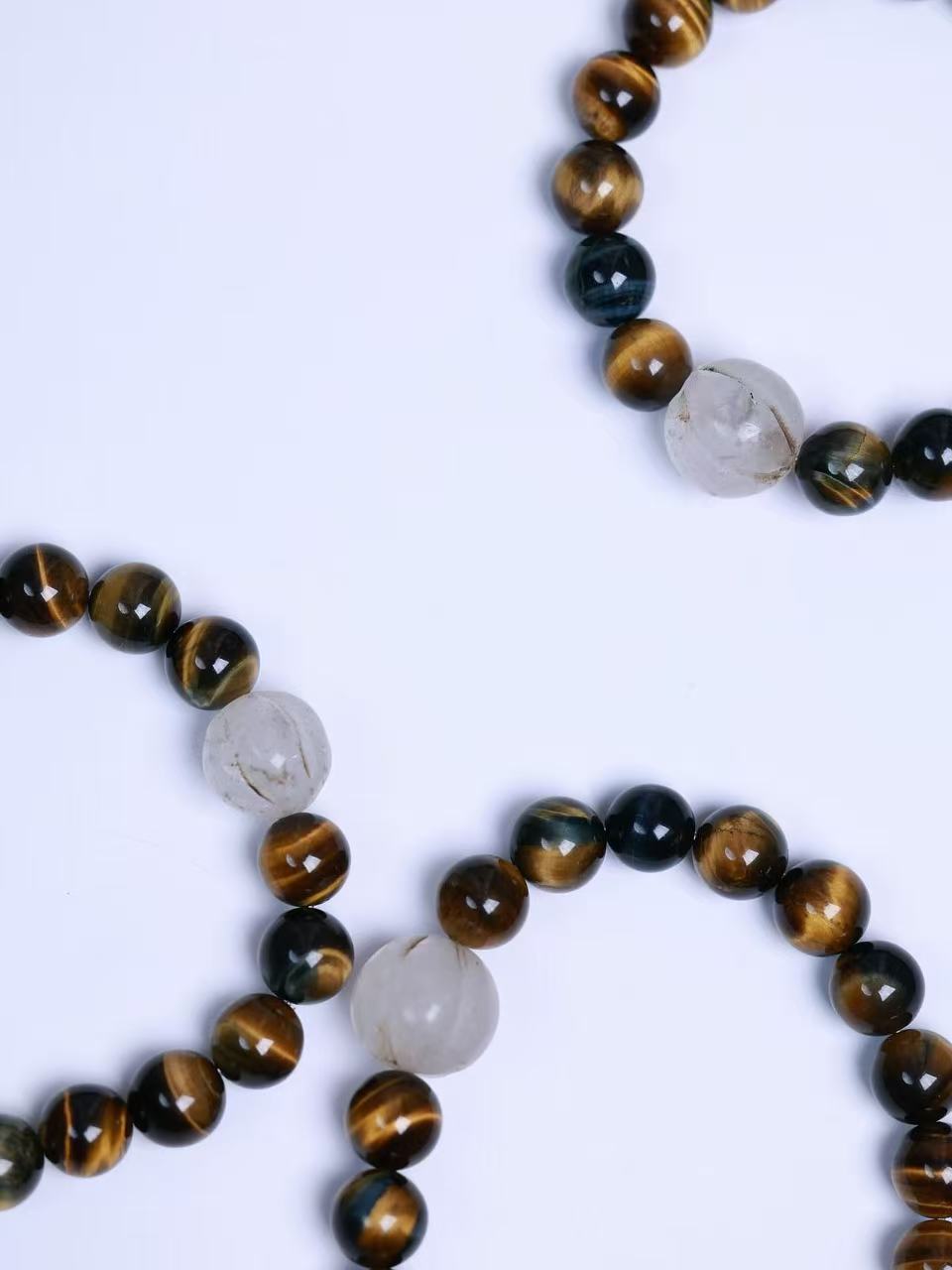 Tiger‘s Eye & Old Melon Beads Bracelet