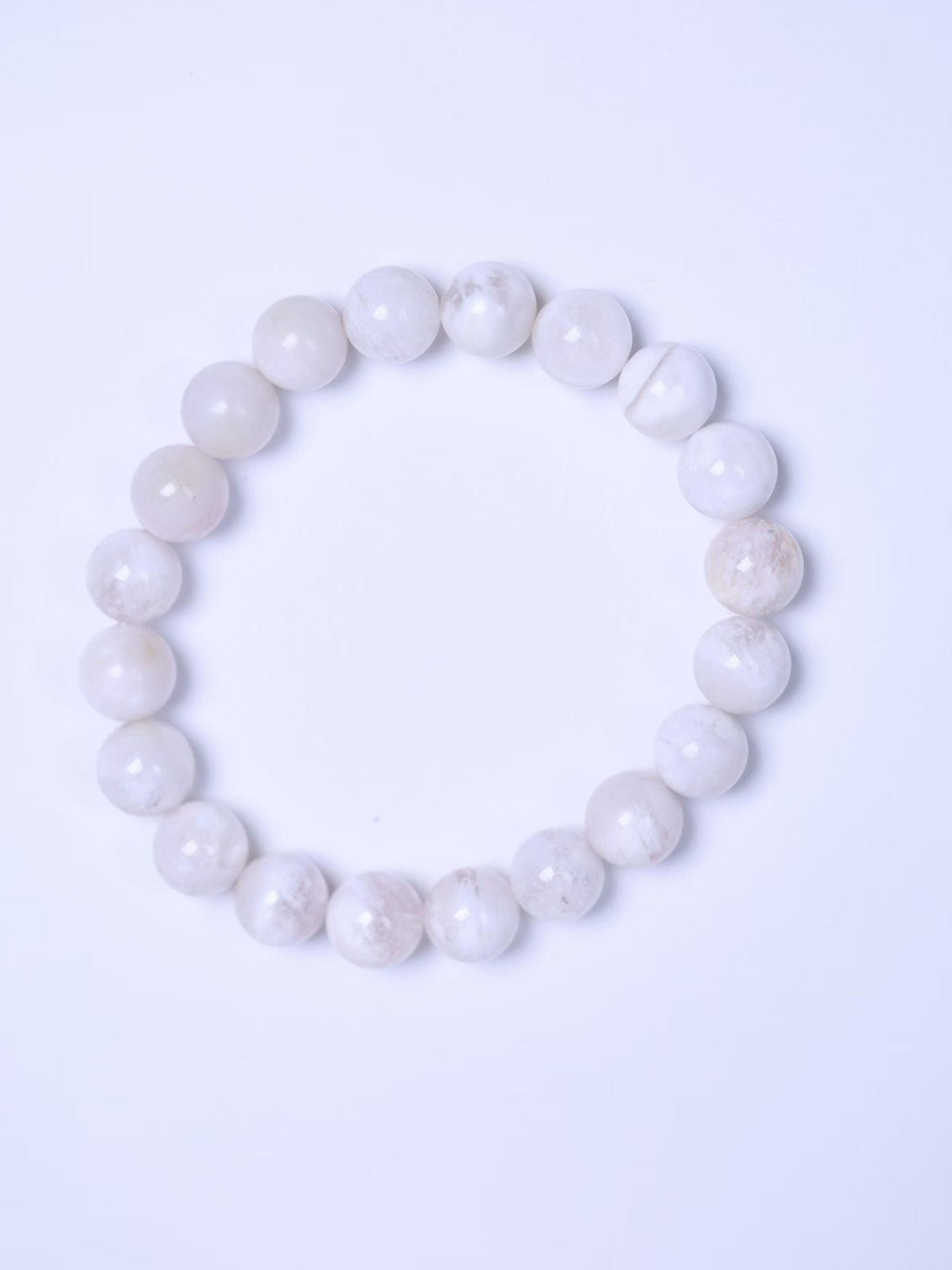 Snowflake Phantom Quartz Bracelet