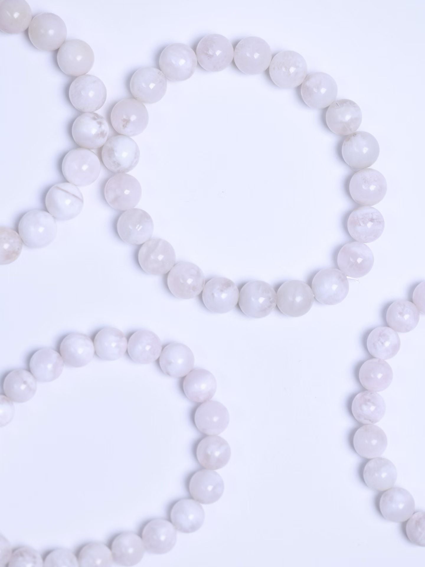 Snowflake Phantom Quartz Bracelet