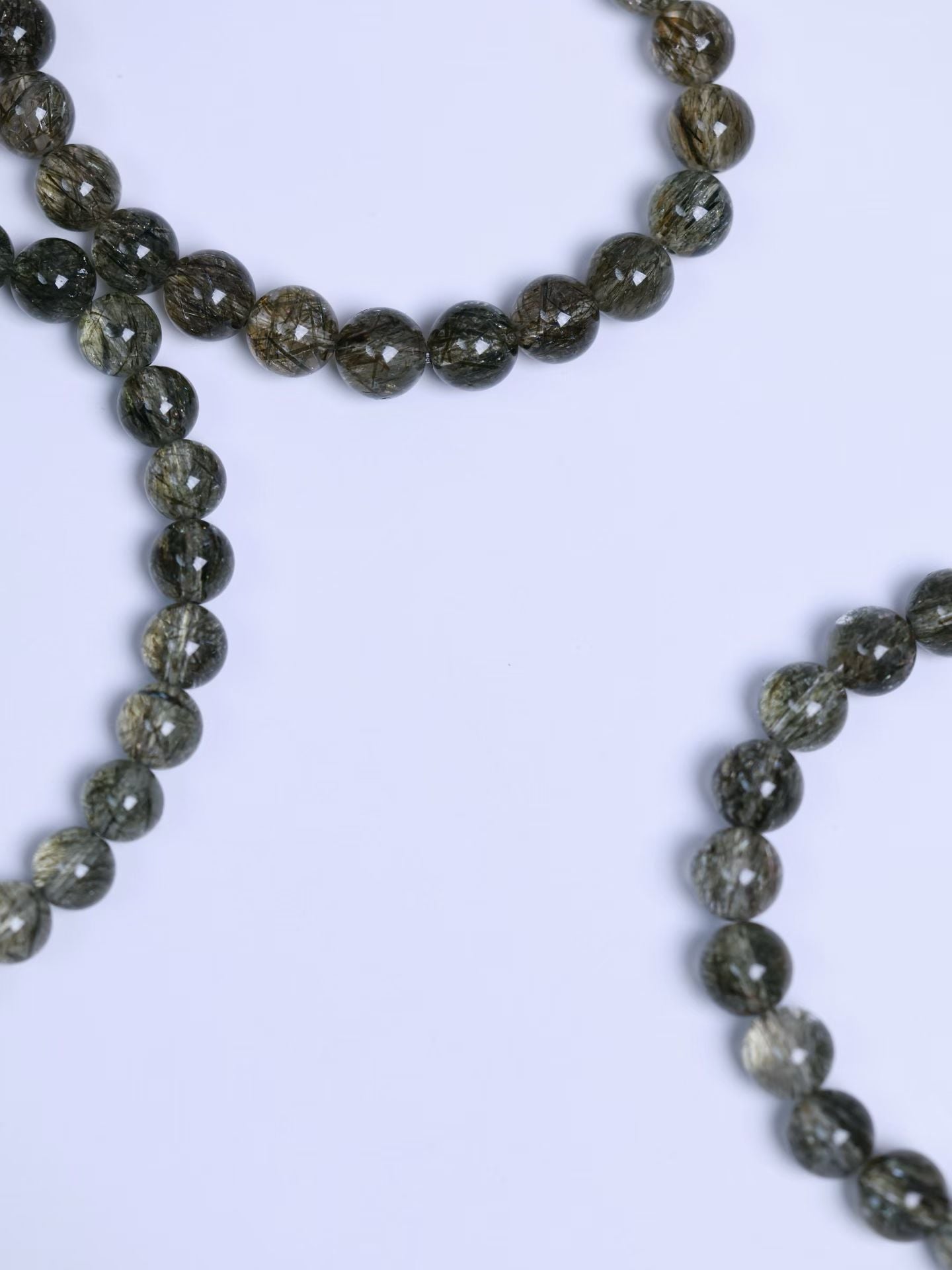 Green Rutilated Quartz Bracelet