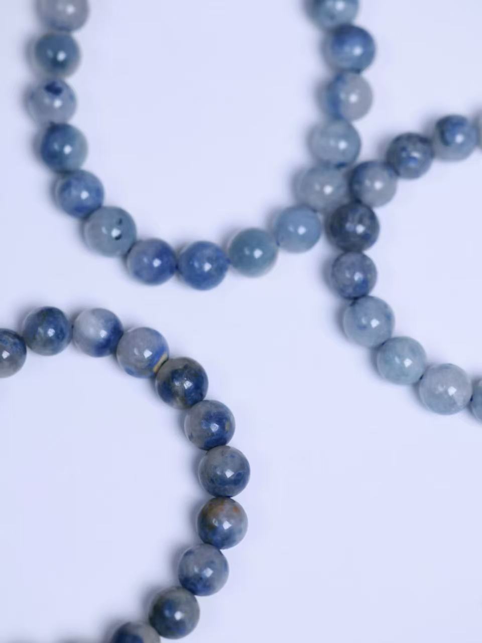 Blue-veined Stone Bracelet