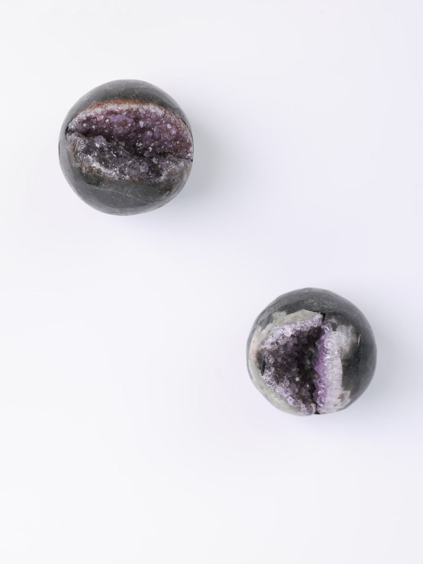 Purple Quartz "Laughing Buddha"