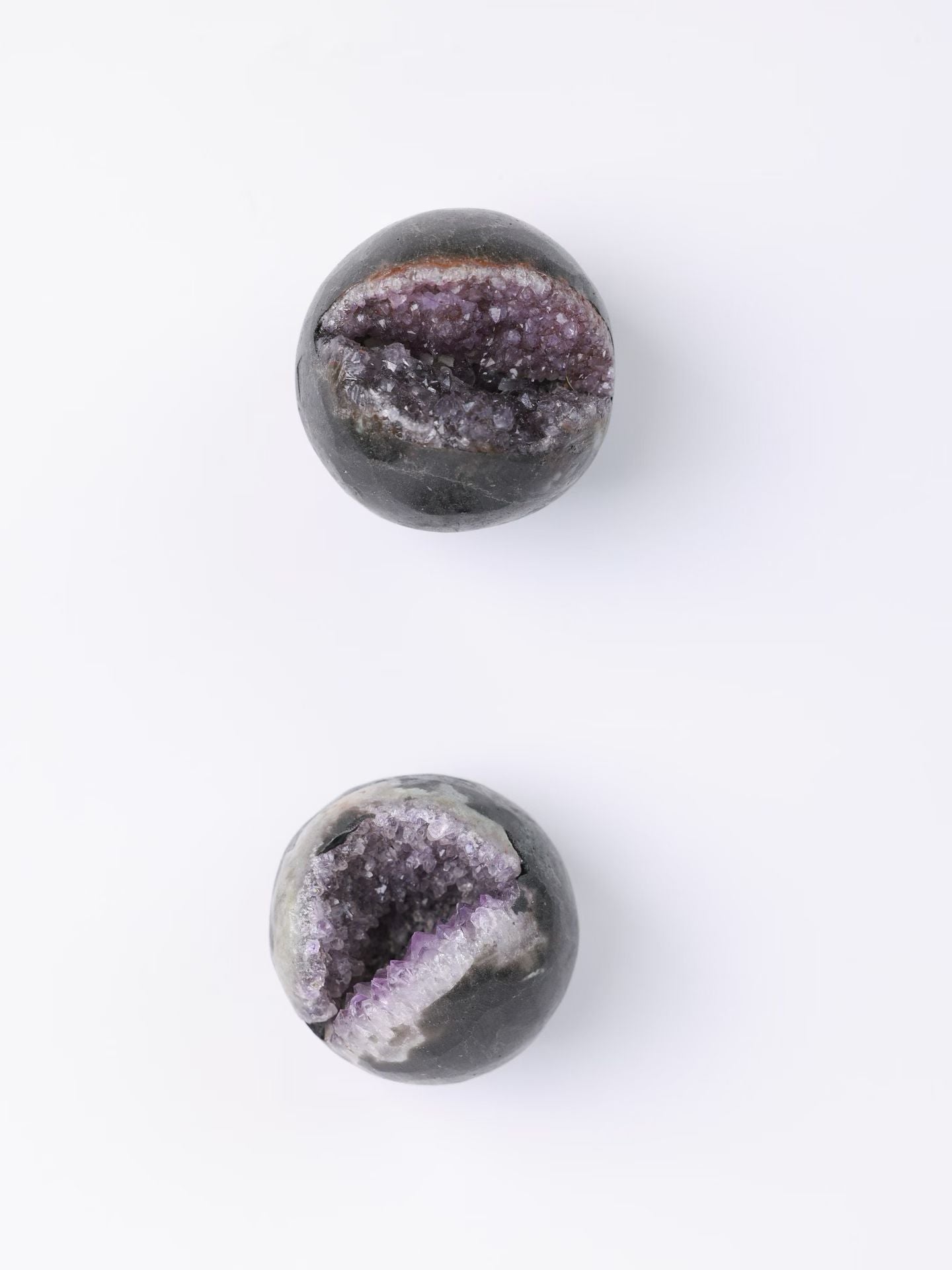 Purple Quartz "Laughing Buddha"