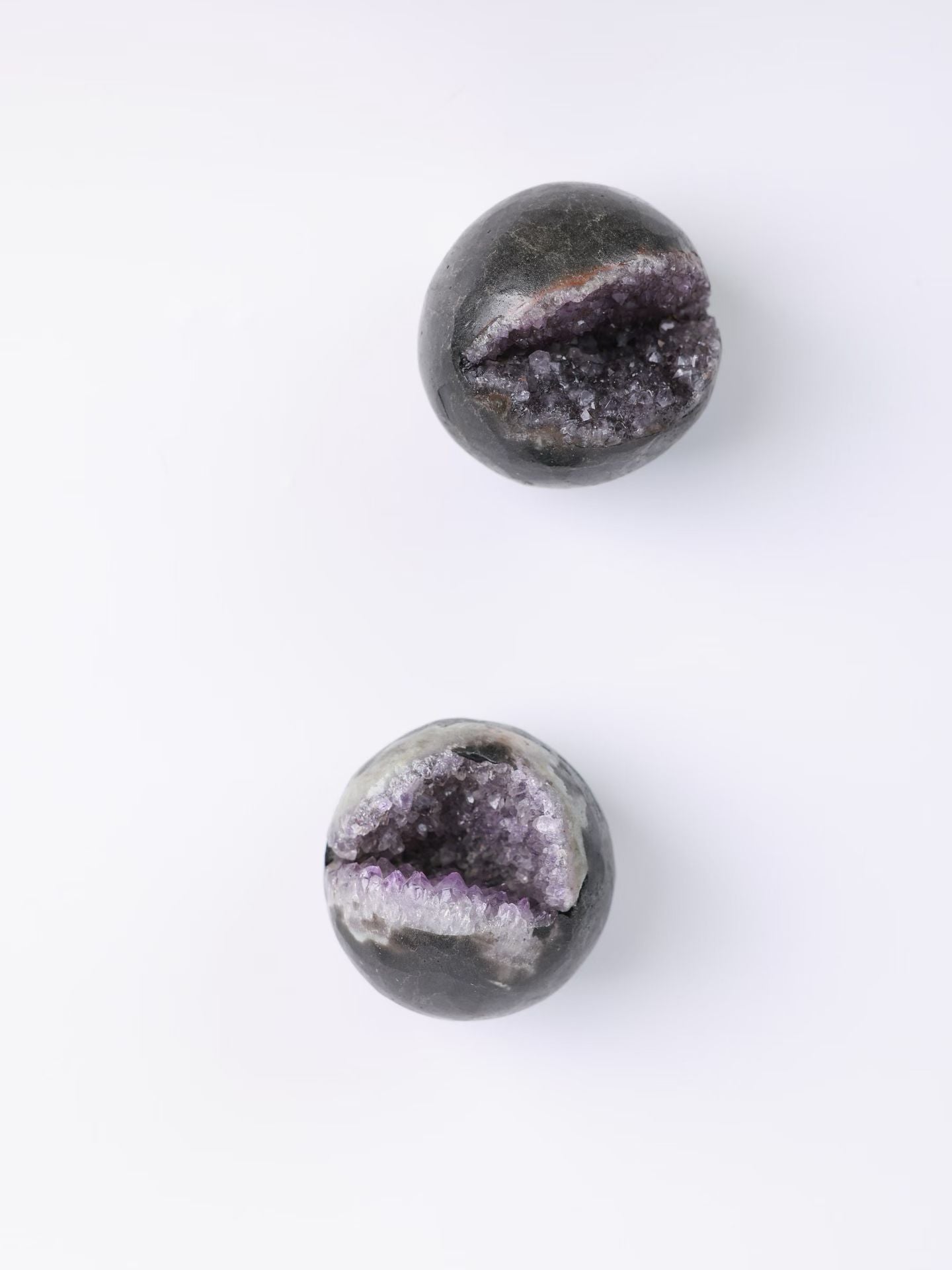 Purple Quartz "Laughing Buddha"