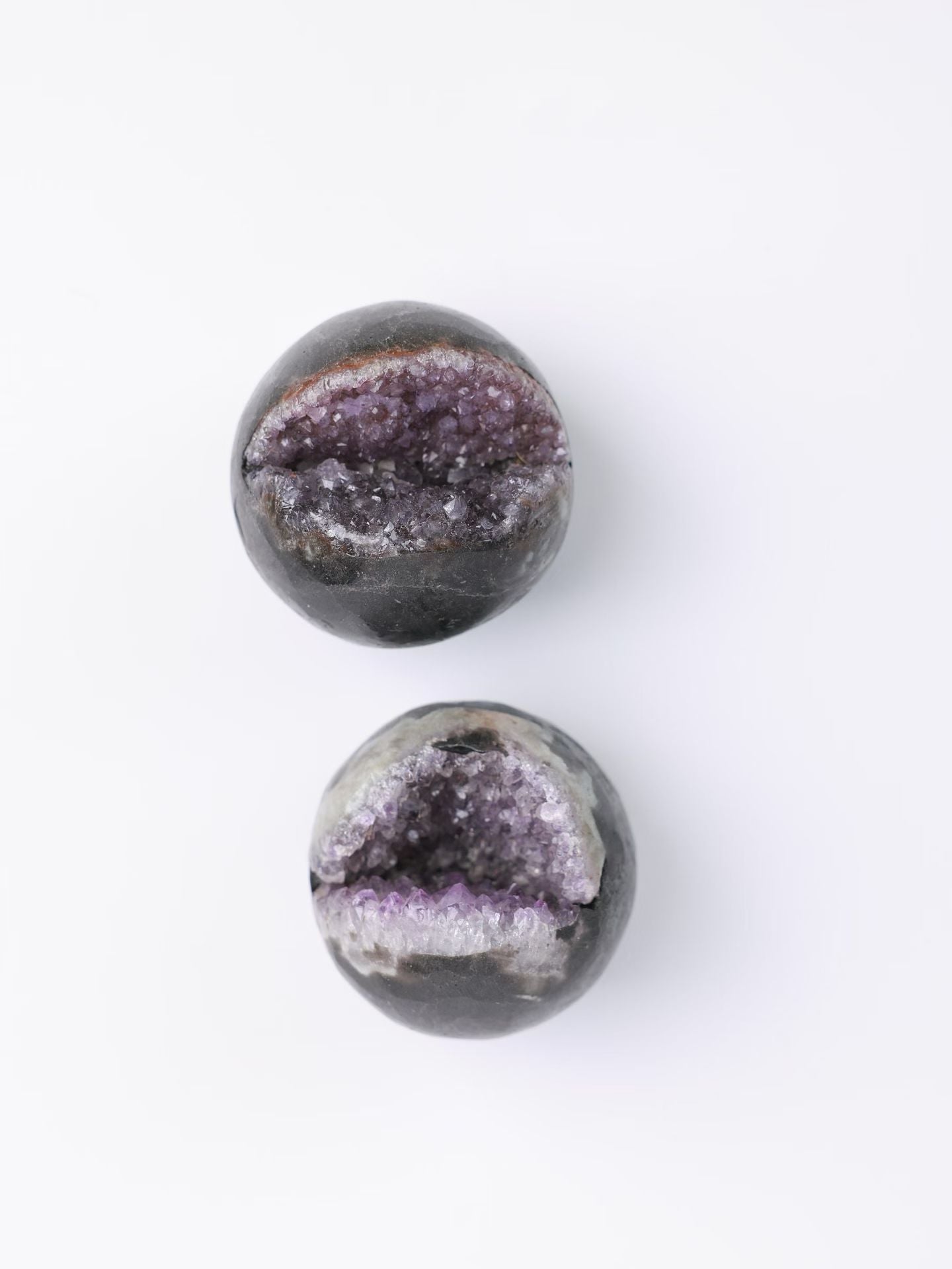 Purple Quartz "Laughing Buddha"