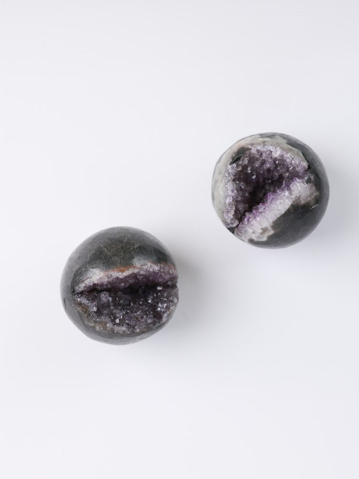 Purple Quartz "Laughing Buddha"