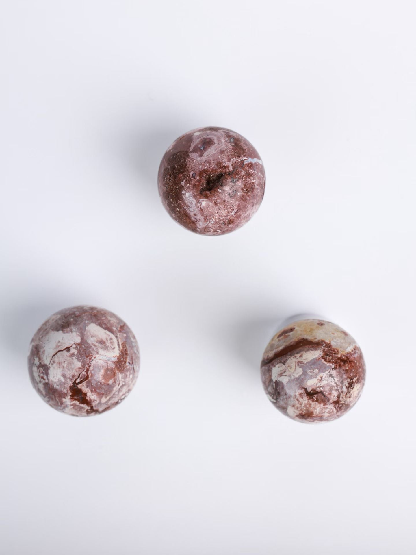 Red Mexican Agate Geode Sphere