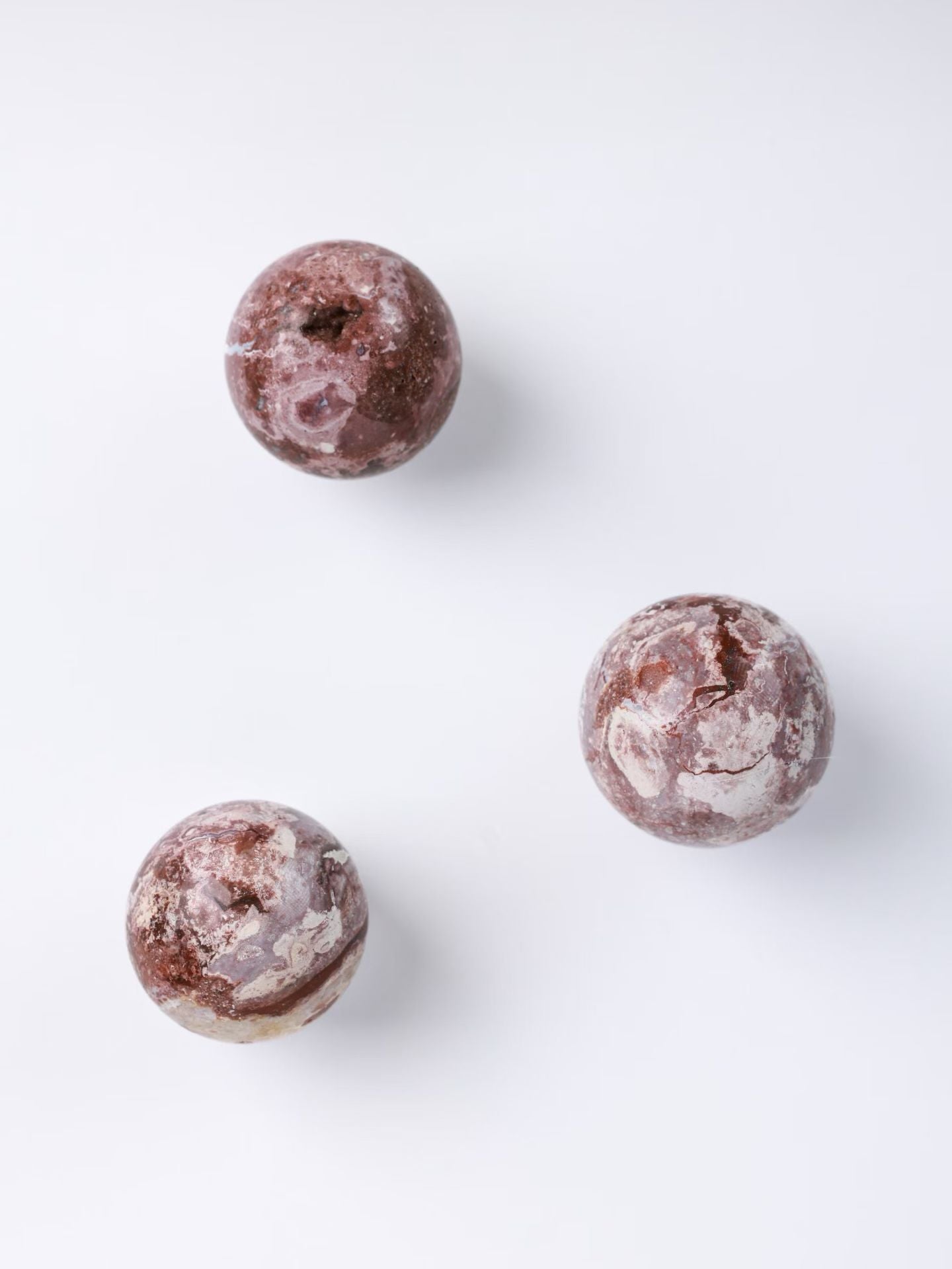 Red Mexican Agate Geode Sphere