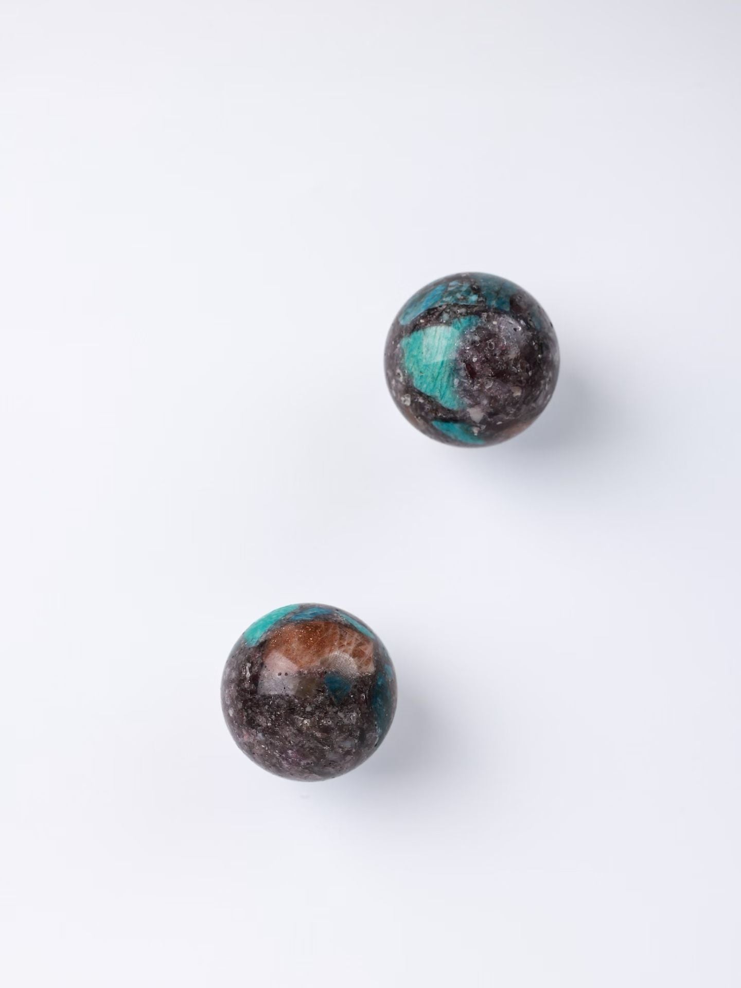 Multi-Gemstone Crystal Sphere