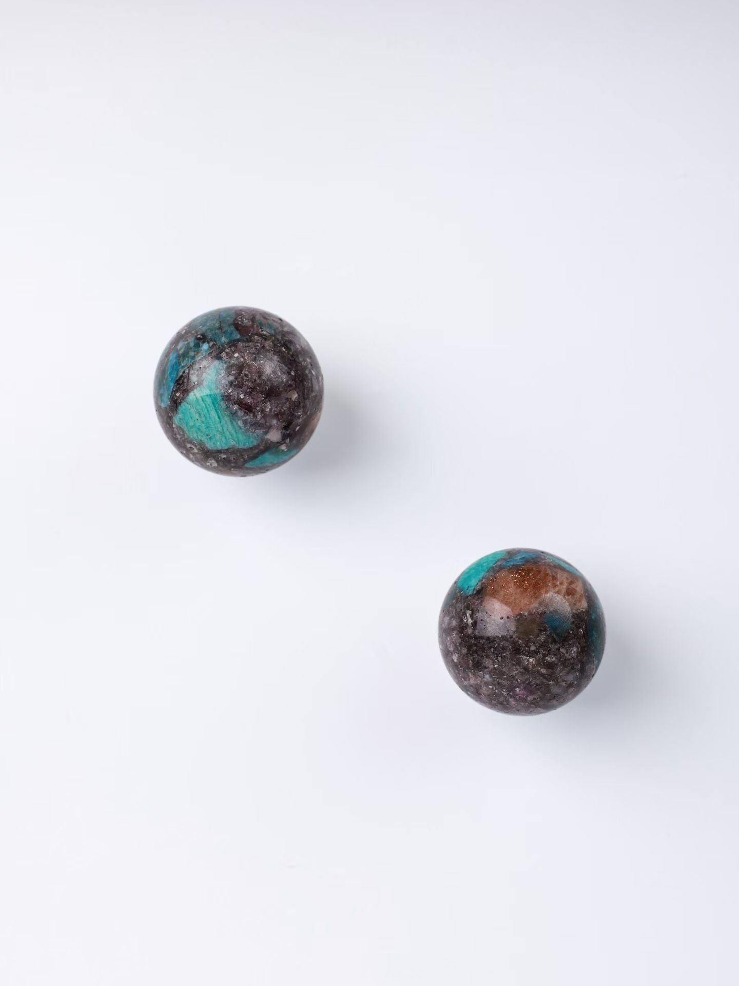 Multi-Gemstone Crystal Sphere