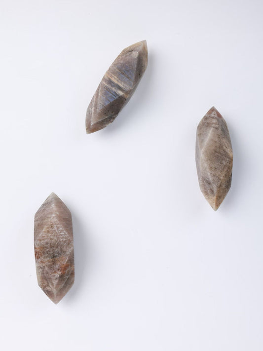 Sun-Moon Double Terminated Diamond Quartz