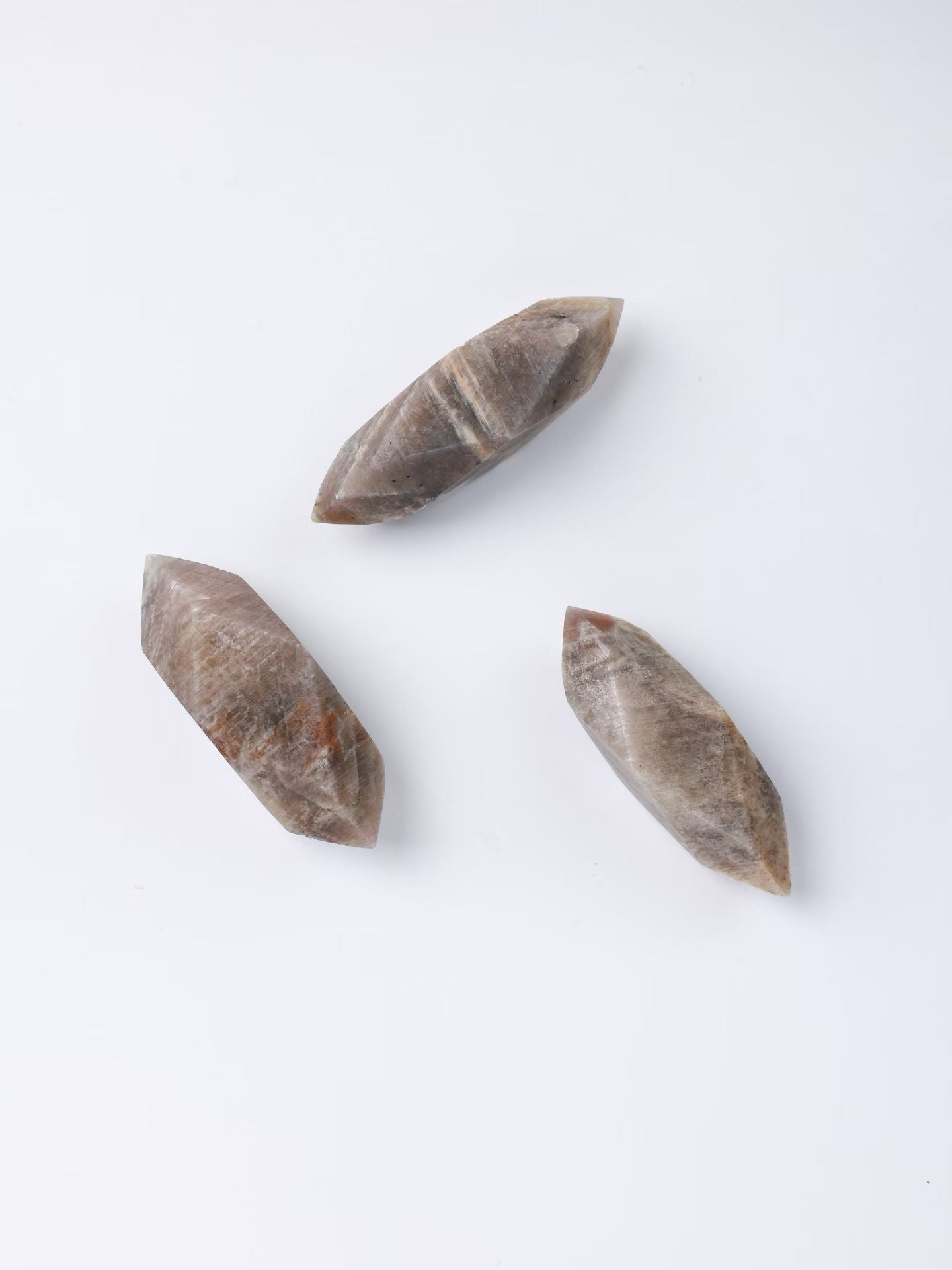 Sun-Moon Double Terminated Diamond Quartz