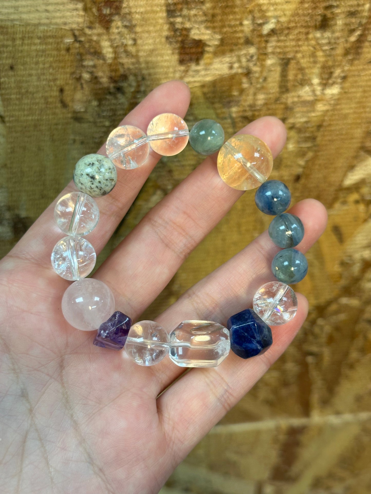 Crafting a crystal bracelet uniquely yours, guided by the wisdom of classical astrology.