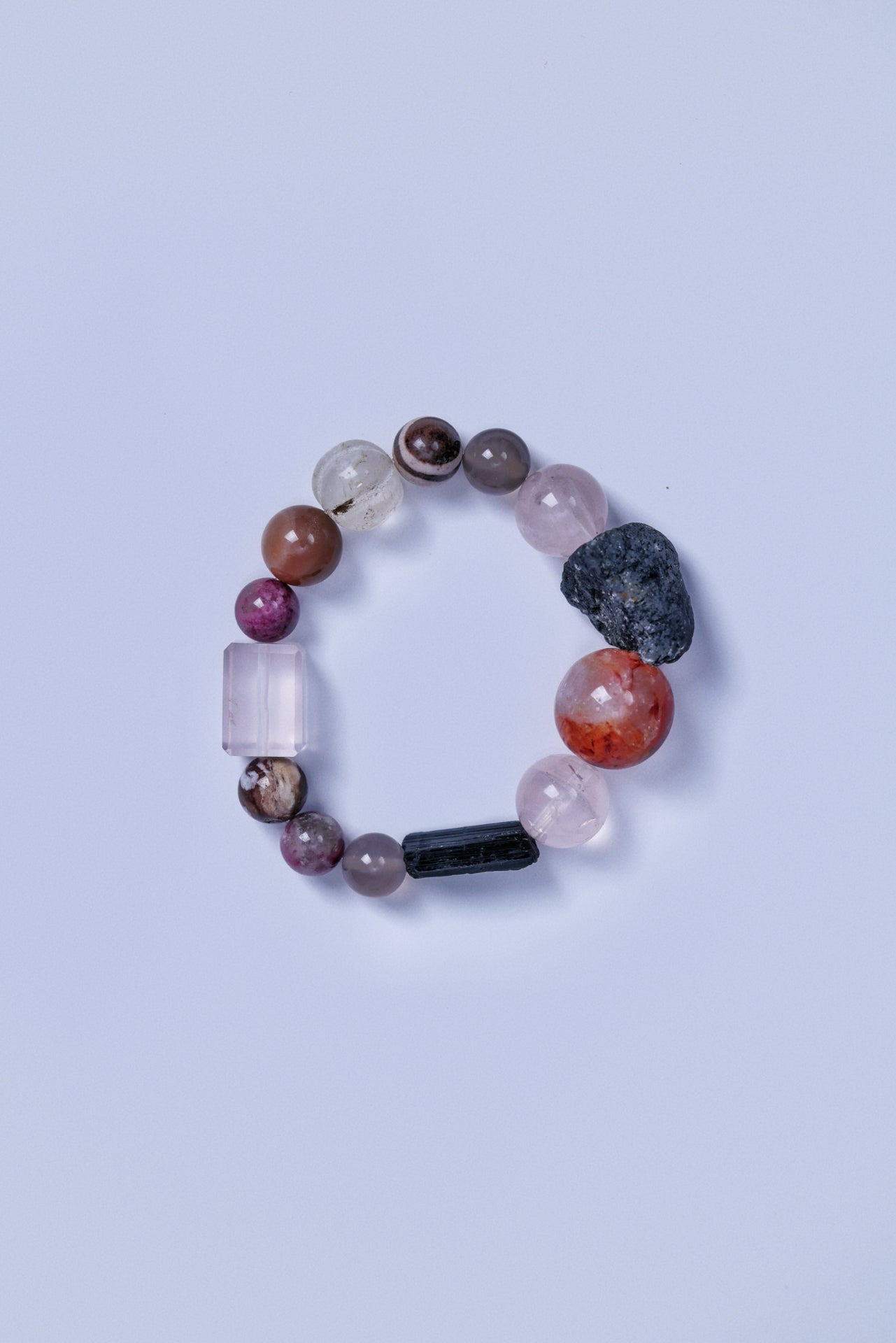 #4 🌿Witchwood Raw Stone Crystal Bracelet🌿