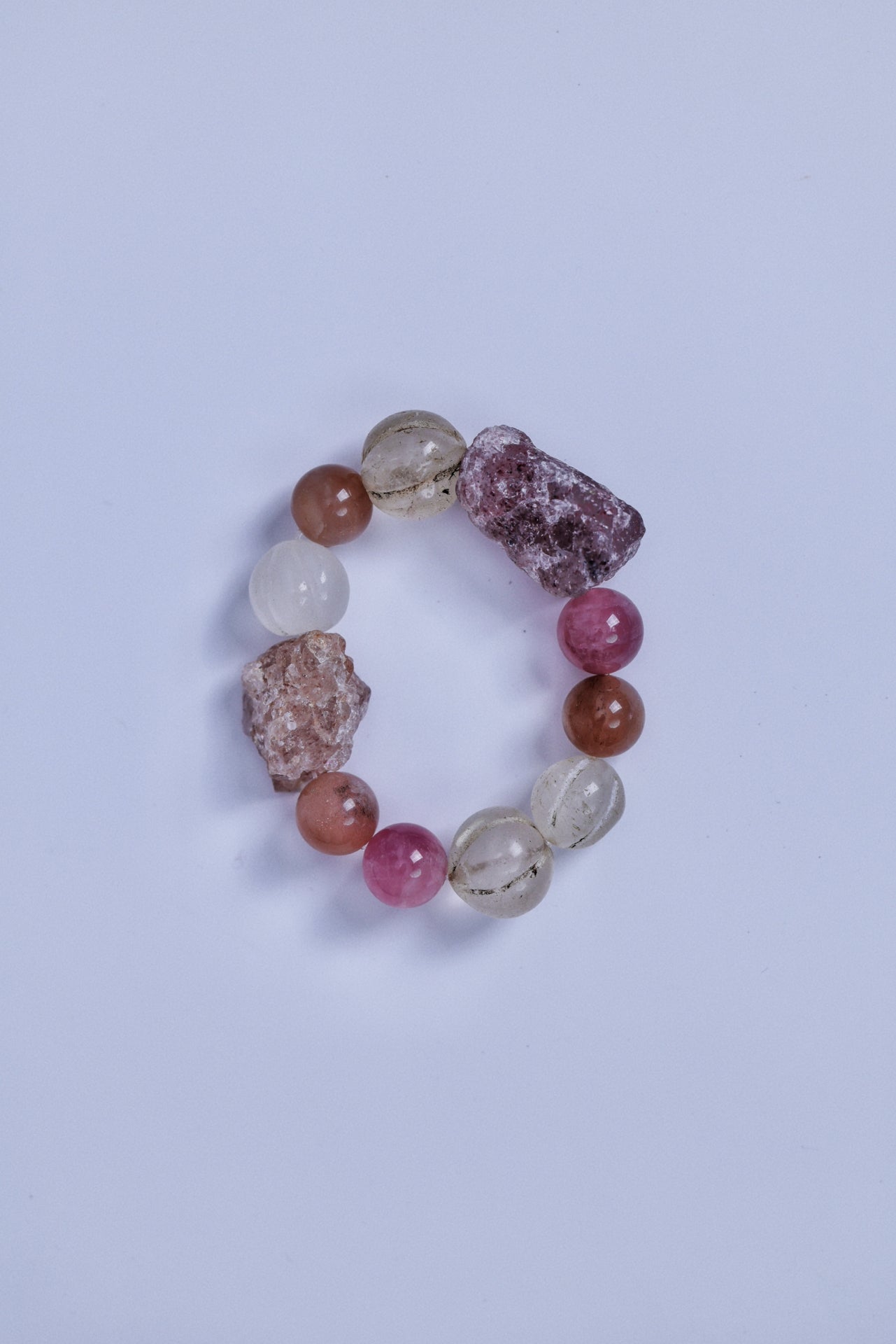 #19 🌿Witchwood Raw Stone Crystal Bracelet🌿