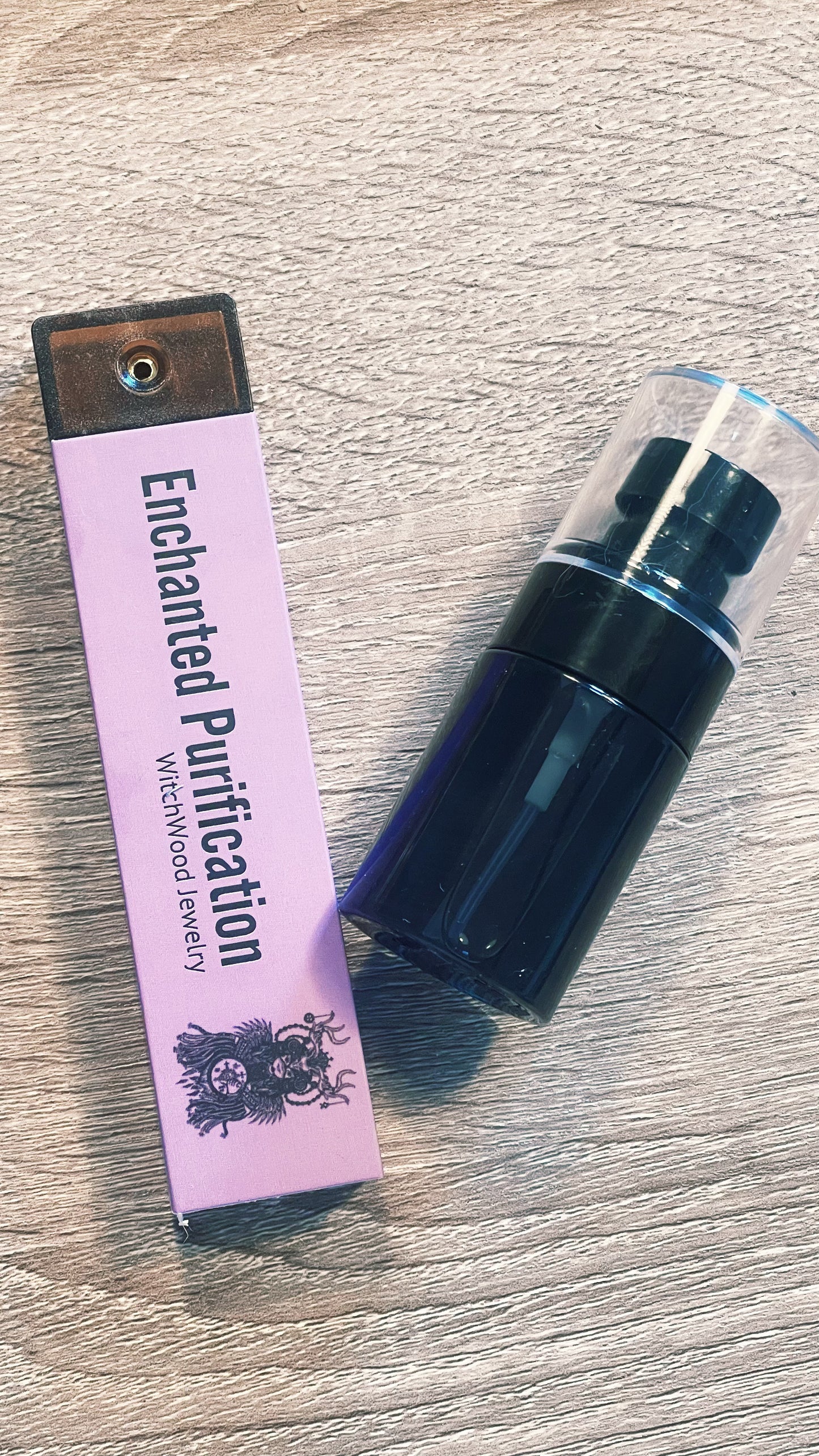 #1 Witchwood Raw Stone Crystal Bracelet🌿