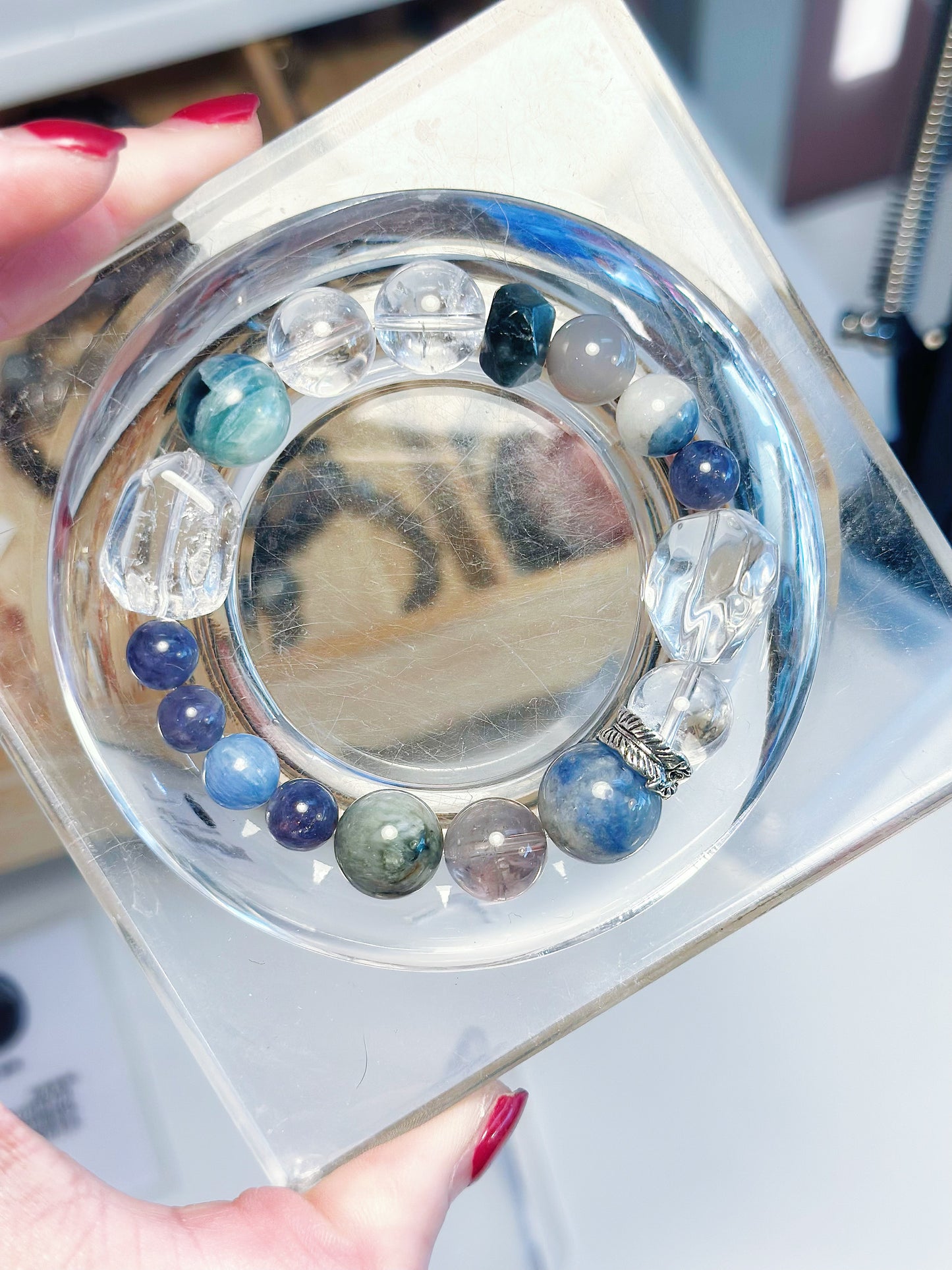 七脈輪水晶手鍊