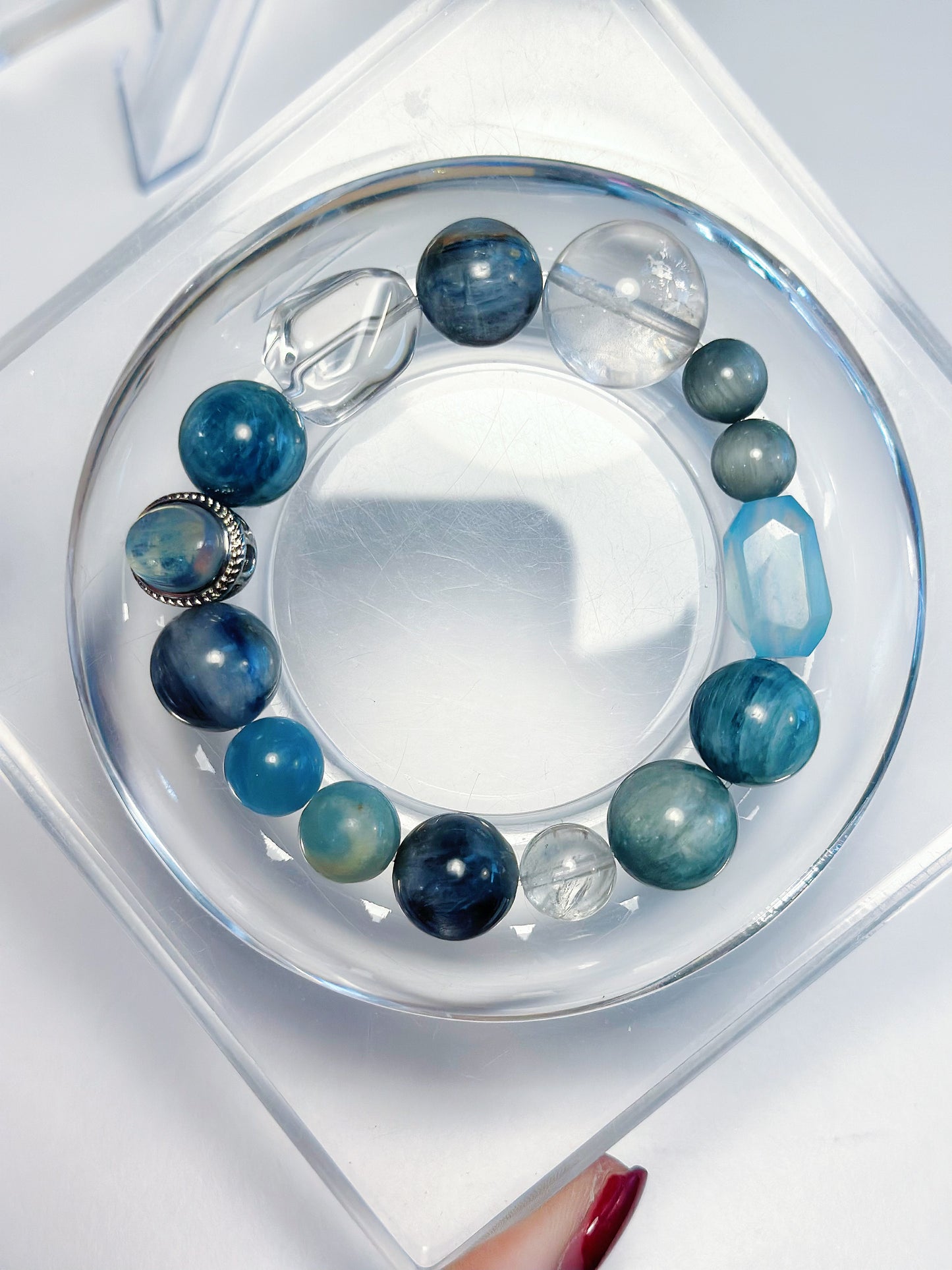 七脈輪水晶手鍊