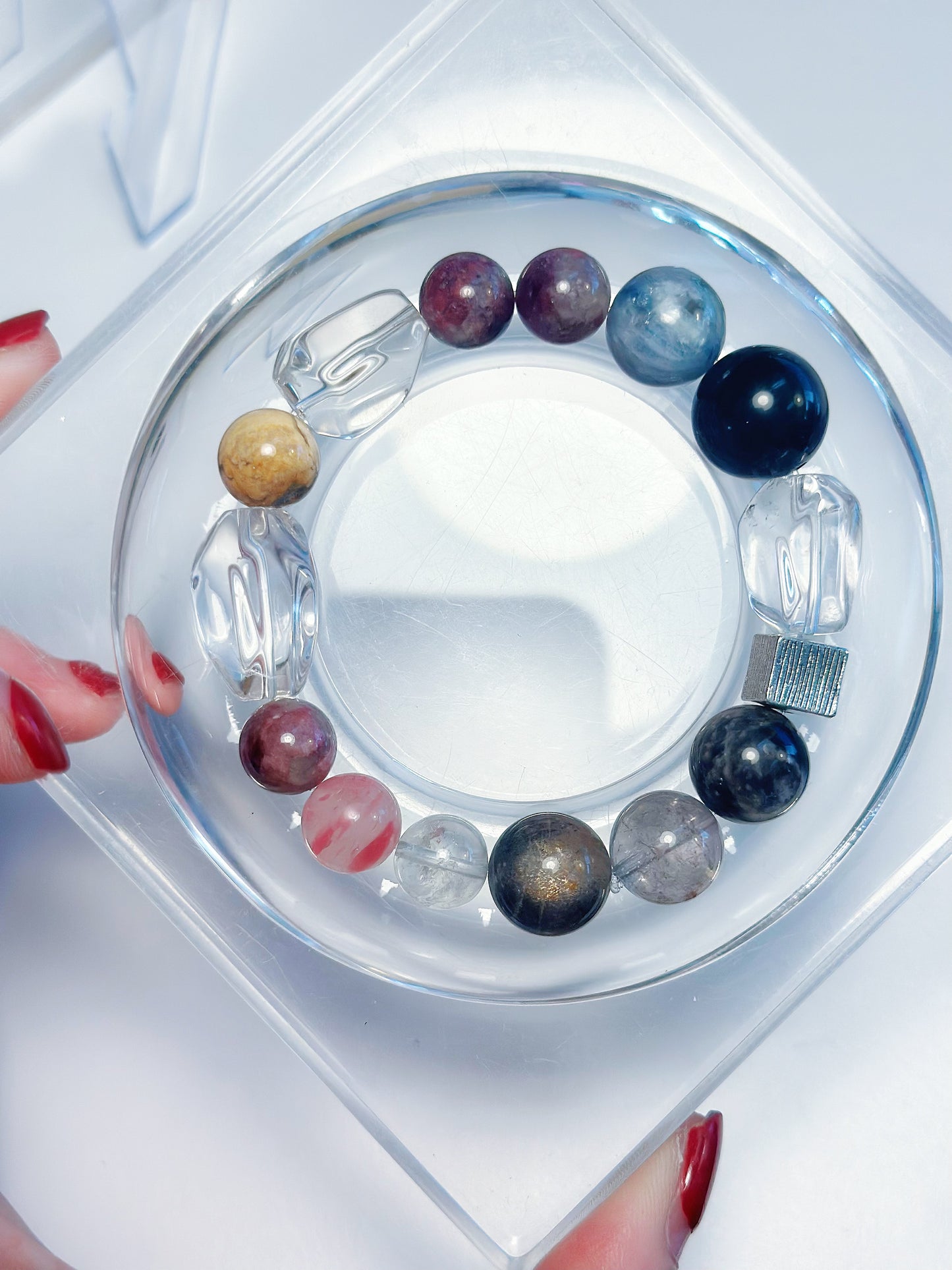 七脈輪水晶手鍊