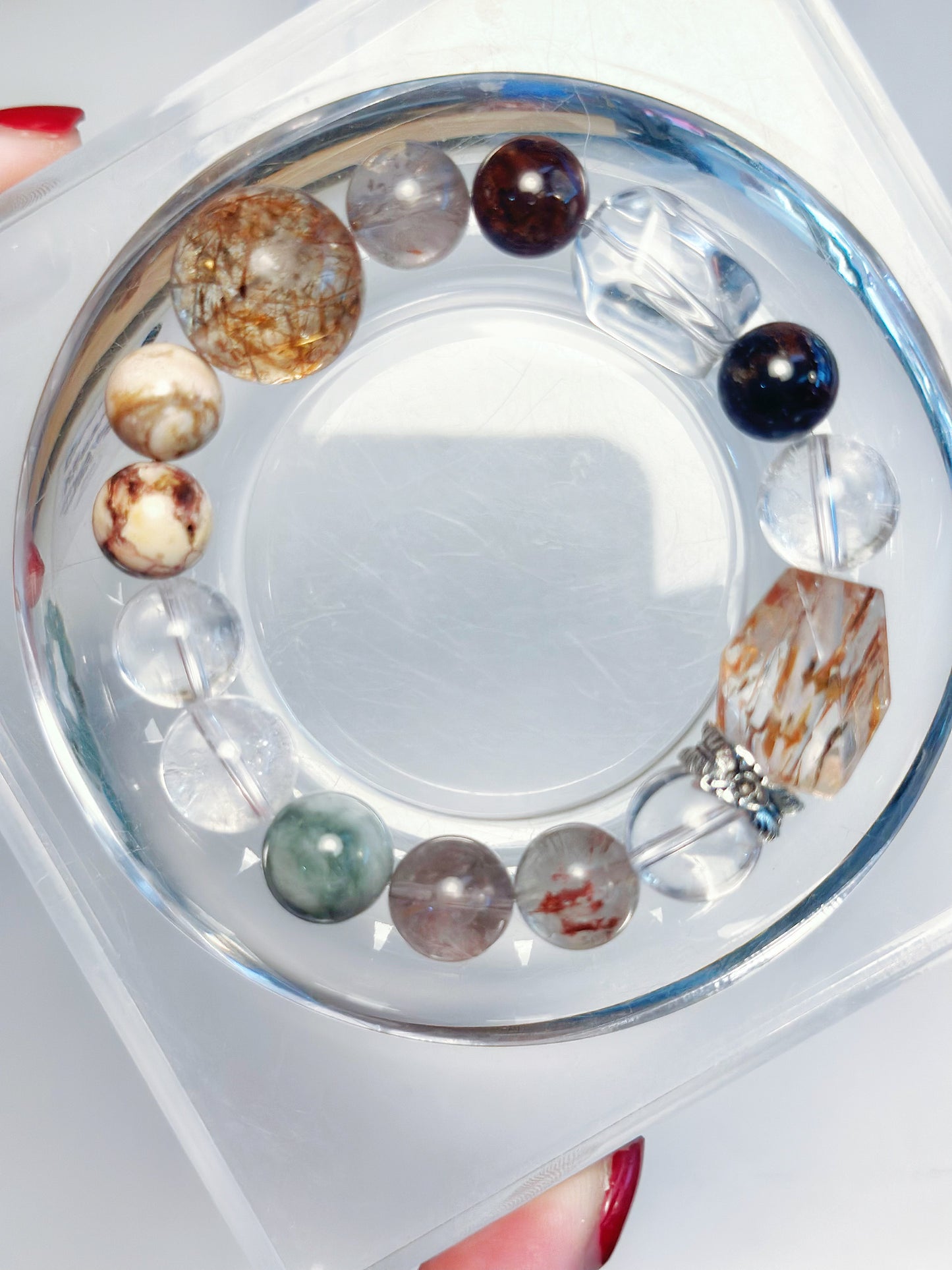 七脈輪水晶手鍊