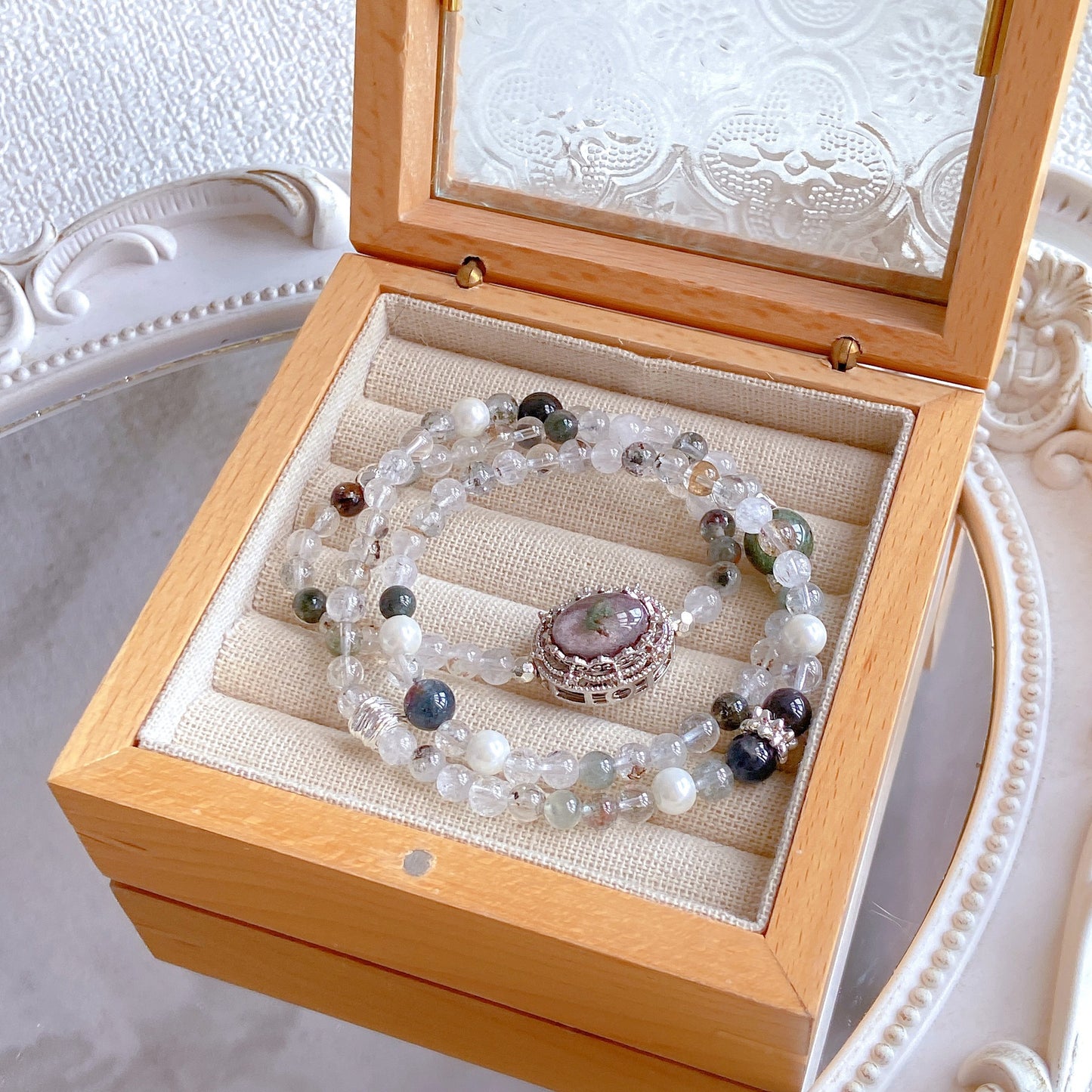 Whispers of the Forest · Double Wrap Bracelet